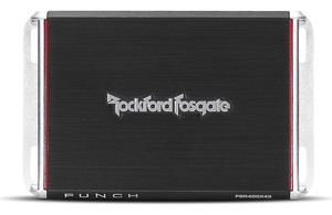4 Channel: ROCKFORD FOSGATE 4CH PBR400X4D 400watts MINI AMPLIFIER