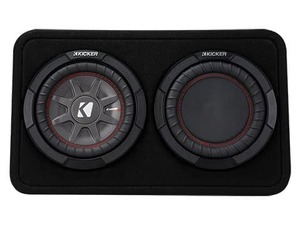 8": Kicker Tcwrt82 Comprt 8inch/2ohm Slimline Loaded Subwoofer