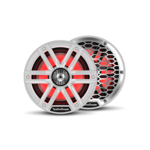 6 6.75": Rockford Fosgate M2-65 6.5″ Color Optix 2 Way Marine Speaker White