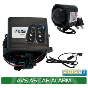 Alarms: Avs A5 Car Alarm 5 Star Rated