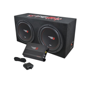 12": Cerwin Vega Bkx212s Xed Dual 12″subs Loaded With Amplifier Package Special Combo