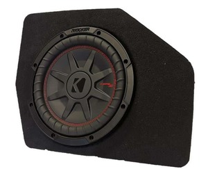 10": Kicker Ksbfrbt10 Custom 10in Sub For Ford Ranger Px.ii/iii And 2016-2024 Mazda Bt-50 10in Sub And Enclosure Combo
