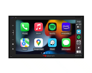 Android Auto and carplay Compatible: Nakamichi Na3625-w6 Wireless Carplay/android Auto Mechless Car Stereo Great Value