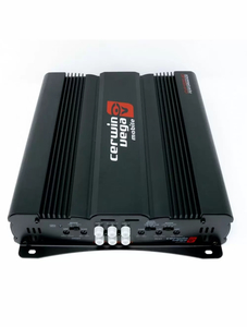 4 Channel: Cerwin Vega Cvp1200.4d 4channel 1200watts Max/55rms X 4@4ohm/75wx4@2ohm Amplifier