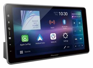 Android Auto and carplay Compatible: PIONEER DMH-ZF7650BT 9INCH WIRELESS ANDROID AUTO/CARPLAY FLOATING SCREEN Cp/Aa + Split Screen & Idatalink