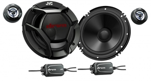 6 6.75": Jvc Cs-dr601c 6.5″ 2 Way Component Speakers