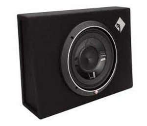 10": Rockford P3s-1x10 10in Slim Sub/boxed Match An Amp