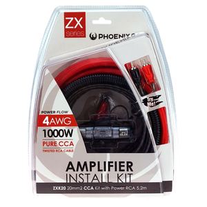 Accessories: Phoenix Gold Zrk20 4ga/20mm Oxygen Free Cable Wiring Kit