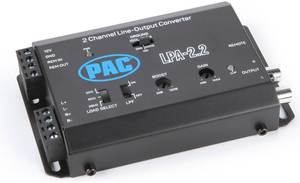 Pac Lpa-2.2 Loc Active Line Out Converter With Auto Turn On For Amp Installation 40v / 400w