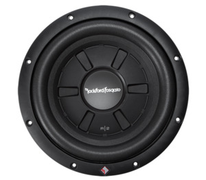 Subwoofers: Rockford Fosgate R2sd2-10 Dual 2ohm Shallow 10inch Subwoofer