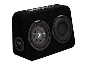 Other: Kicker Tcwrt672 6.75inch Comprt 300watts Max/2ohm Loaded Subwoofer Small/powerful