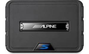 Alpine Ss-sb10 10inch Shallow Preloaded Down Firing Sub Top Quality
