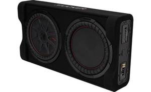 Subwoofers: Kicker Ptrtp12 Powered 12inch Firing Down Subwoofer