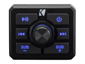 Accessories: Kicker Kbtr Bluetooth Interface Remote Control Ideal For Classic Cars/powersport/utv/motorcycles & More