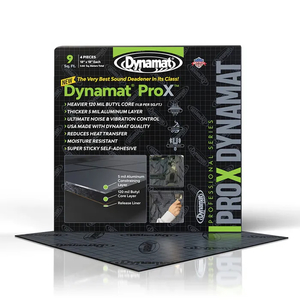 Accessories: Dynamat Pro X (457mm X 457mm X 5mm) 4 Sheet Pack (0.84sq M Coverage)