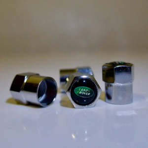 Frontpage: Land Rover Style Tyre Valve Cap - Nut Style (Set of 4)