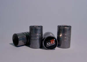 Toyota GR Style Tyre Valve Cap - Barrel Style (Set of 4)