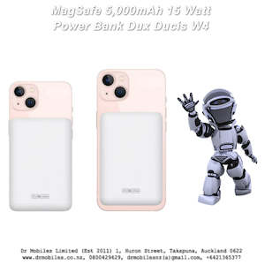 Power Banks: MagSafe 5,000mAh, 18.5 Watt, Magnetic Battery Bank, W4 Dux Ducis