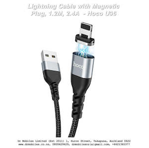 Connection Charging Cables: Magnetic Charging Data Cable for iPhone, 1.2m, 2.4 Amp - U96