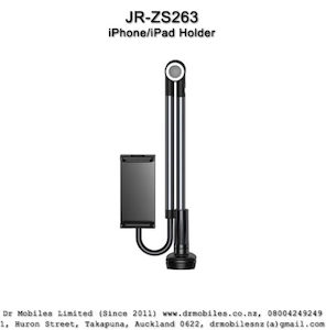 Tablet Accessories: Apple iPad Holder, 360-degree Rotating arm with Clamp up 12.9" Tablet