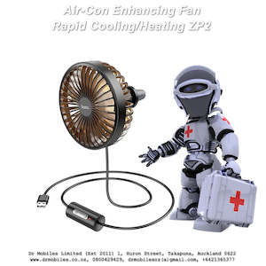 Fans: Air-Con Enhancing Fan -Rapid Cooling/Heating ZP2