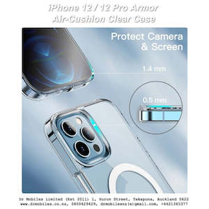 Smartphone Cases Screen Protectors: Apple iPhone 12, iPhone 12 Pro Armor Air-Cushion Clear Case