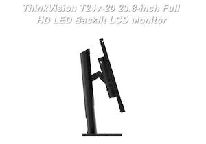 Monitors: Lenovo ThinkVision T24v-20 23.8-inch Full HD LED Backlit LCD