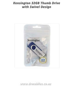 Usb Flash Drives: Kensington Swivel 2. 0 USB 32 GB thumb drive