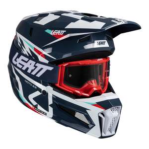 Clearance Stock: Leatt 2025 3.5 Helmet Kit - Blue