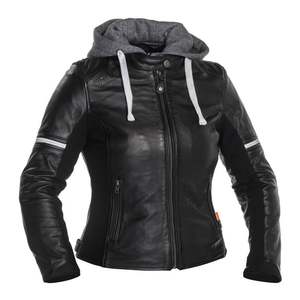 Jackets Textile Womens: Richa Ladies Toulon 2 Leather Jacket - Black
