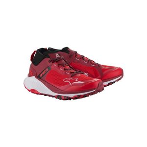 Alpinestars: Alpinestars Meta XR v2 Shoes - Bright Red/Dark Red/White