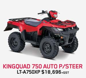 Atvs Utvs: SUZUKI LTA750XP KingQuad 750 Power Steer