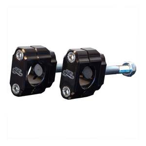 Handlebar Mounts Risers: Renthal Handlebar Mounts 28.6mm Clamps 5mm Offset