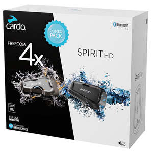 Cardo: Cardo FREECOM 4X & SPIRIT HD Combo Pack