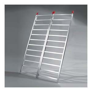 Motorcycle Ramps: Whites Alloy ATV Folding Ramp 182x114cm - 680kg Rated
