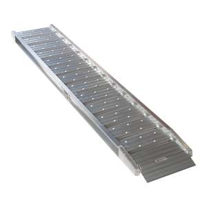 Motorcycle Ramps: Whites Alloy UTV Ramp 208.5x35.5cm - 500kg Rated Single