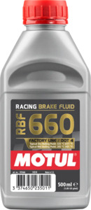Brake Fluids: MOTUL RBF 660 FACTORY LINE 500ML