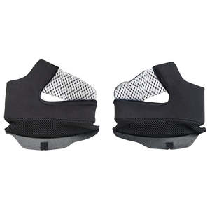 BILTWELL LANE SPLITTER CHEEK PAD SET 22.05 [BLACK]