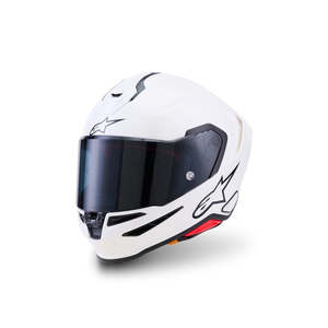 Alpinestars Supertech R7 Helmet Solid -  White Gloss