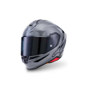 Alpinestars Supertech R7 Helmet Solid -  Gray Gloss