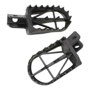 Zeta Wide Foot Pegs CrMo Mid - KLX110 / 110L / DR-Z50 / 70 / 110
