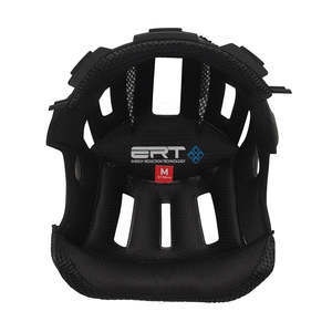 Helmet Parts: HELMET LINER THOR FLEET BLACK