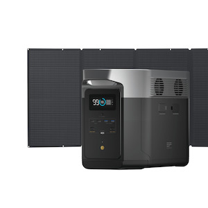 Ecoflow: EcoFlow DELTA Max 2016WH Portable Power Station with 400W Solar Panel