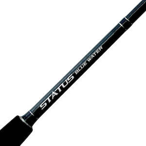 Shimano Status Blue Water Carbon Straight Butt Drone Rod 8ft 50-80lb 3pc
