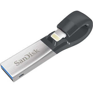 Data Storage: SANDISK IXPAND USB 3.0 FLASH DRIVE IOS 16GB