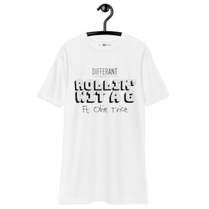 Differ_Ant - Rollin' Wit A G - Men’s T-Shirt - WHITE TITLE