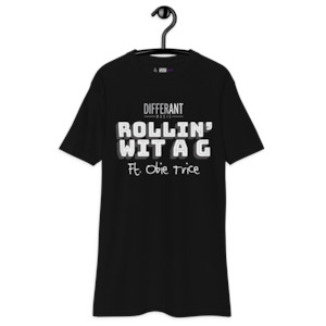 Differ_Ant - Rollin' Wit A G - Men’s T-Shirt - BLACK TITLE