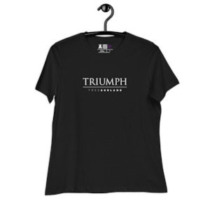 T Shirts: Triumph - Women's T-Shirt (BLACK)