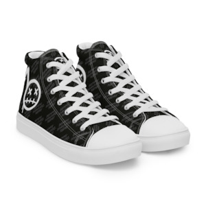 Bommyknockerz: BommyKnockerz - Men’s - High Top Sneakers - (BLACK)