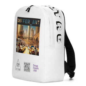 Differ_Ant - Rollin' Wit A G - Backpack - (WHITE)
